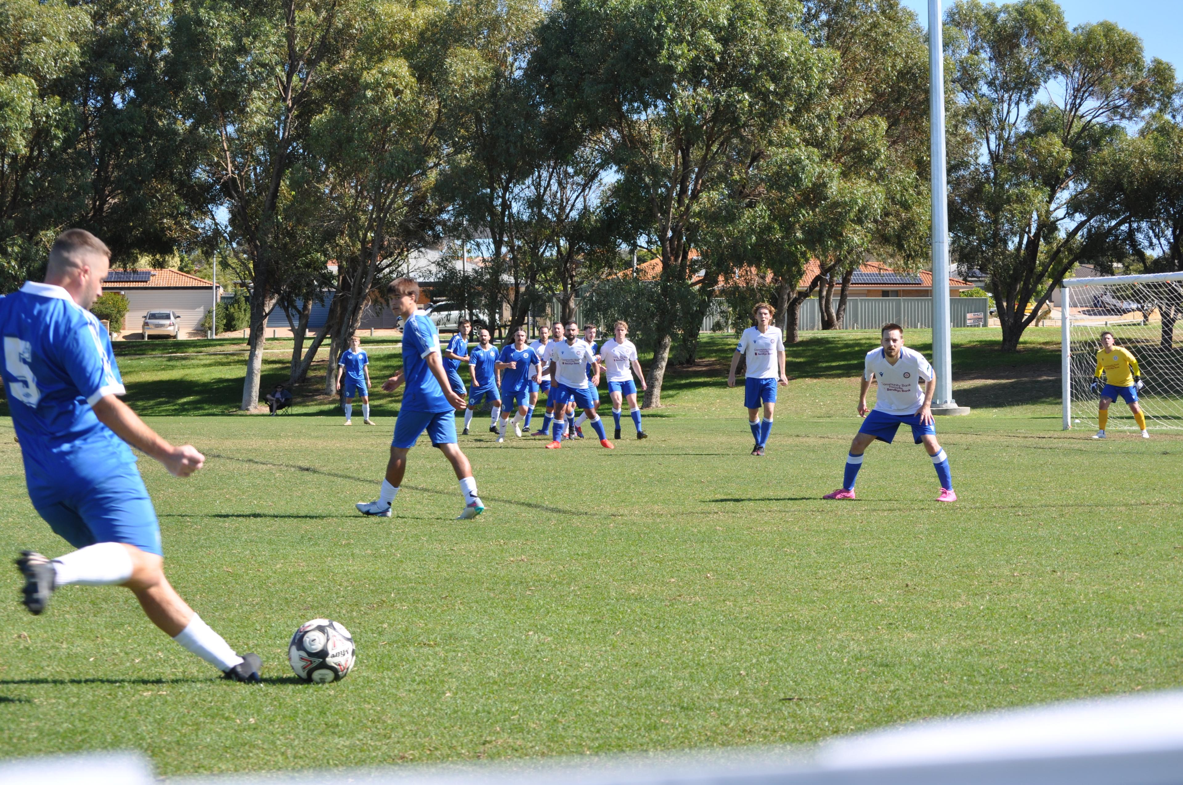 Mindarie FC Banner mindarie free kick